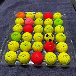 Golf.     Balls.  30. Callaway. Balls. 