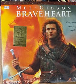 BRAVEHEART Laserdisc LD Widescreen Gatefold NEW FACTORY SEALED Mel Gibson