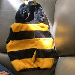 Youth/toddler Bumblebee Pullover Costume 