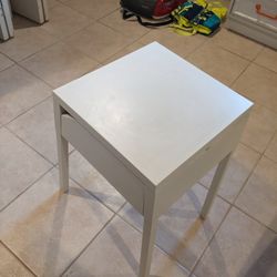 Small Stool Table With Drawer