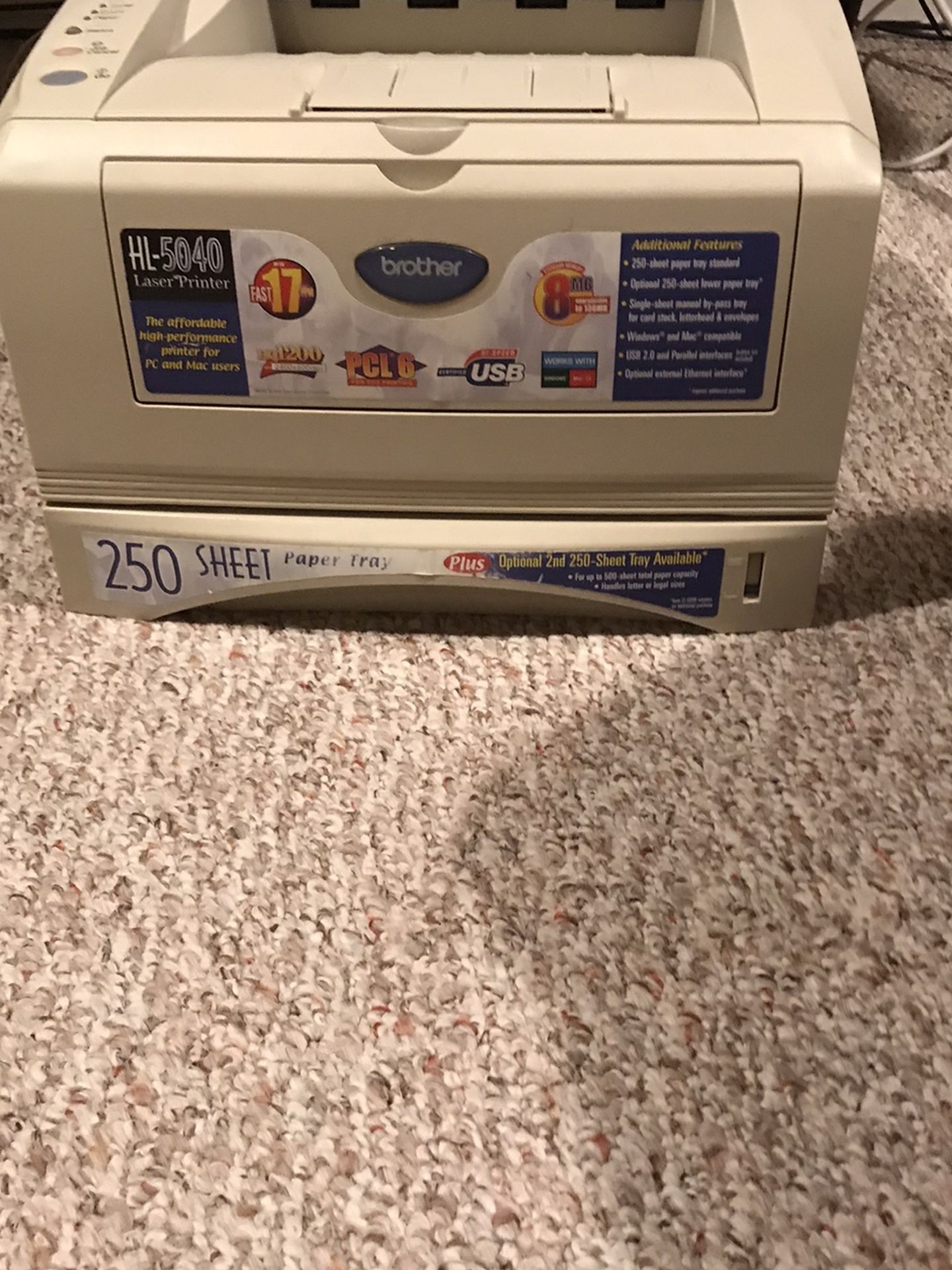 Brother HL-5040 Laser Printer