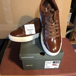 Mutual Weave Men’s Leather Shoes 