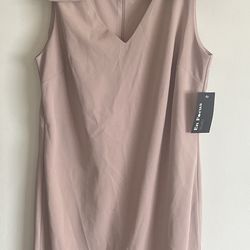 Pink sleeveless dress