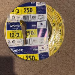 Southwire Romex 250 Foot Roll Of 12/2 Wire 