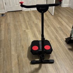 Soozier Foldable Ab Twister Board for Waist Trimming with Screen Showing Time, Calories,