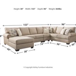  Sectional Couch For Sale!!🙌🏽
