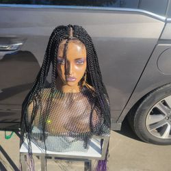 Hand Braided Wig 
