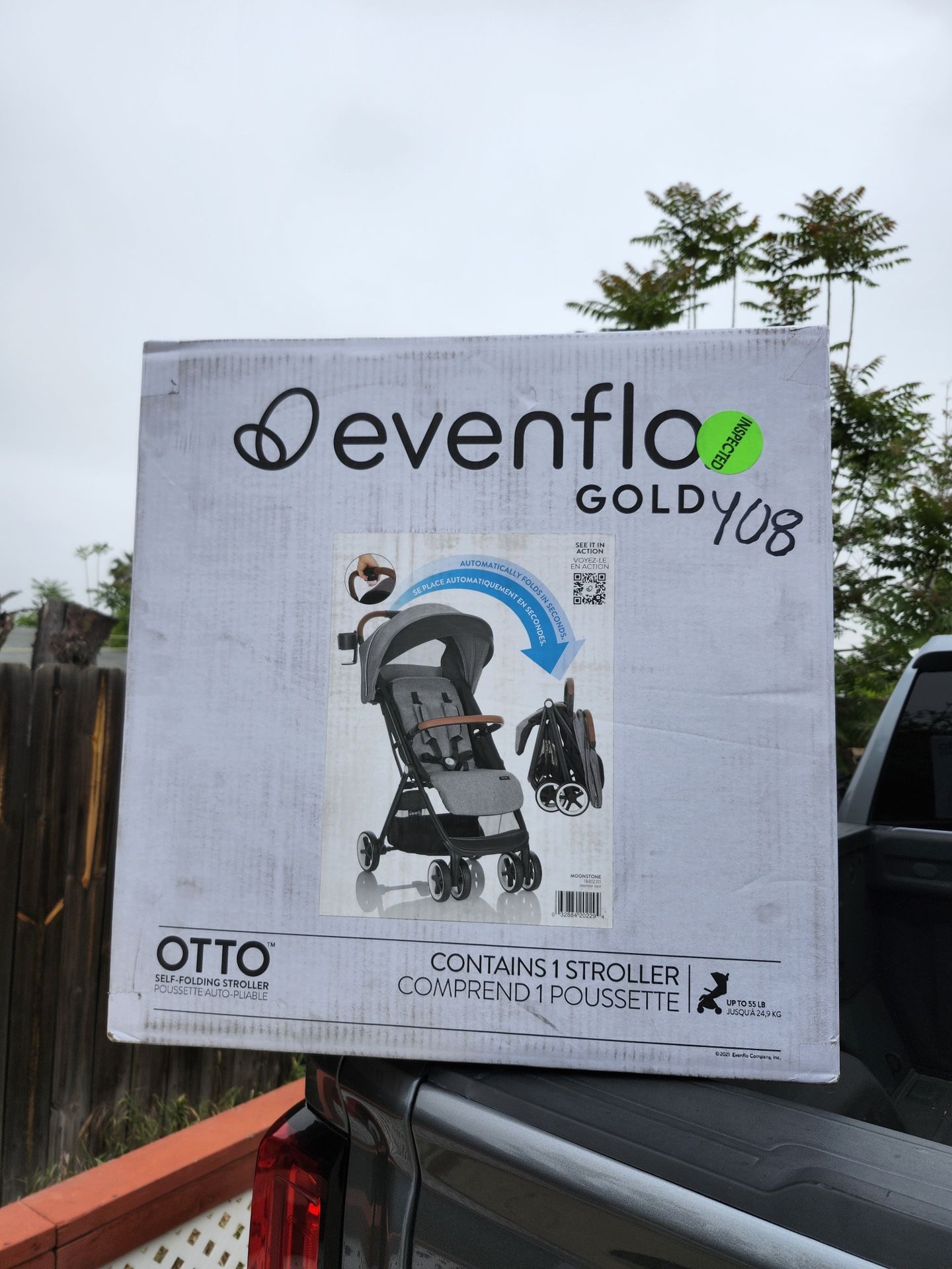 Evenflo Otto Self Folding Single Stroller
