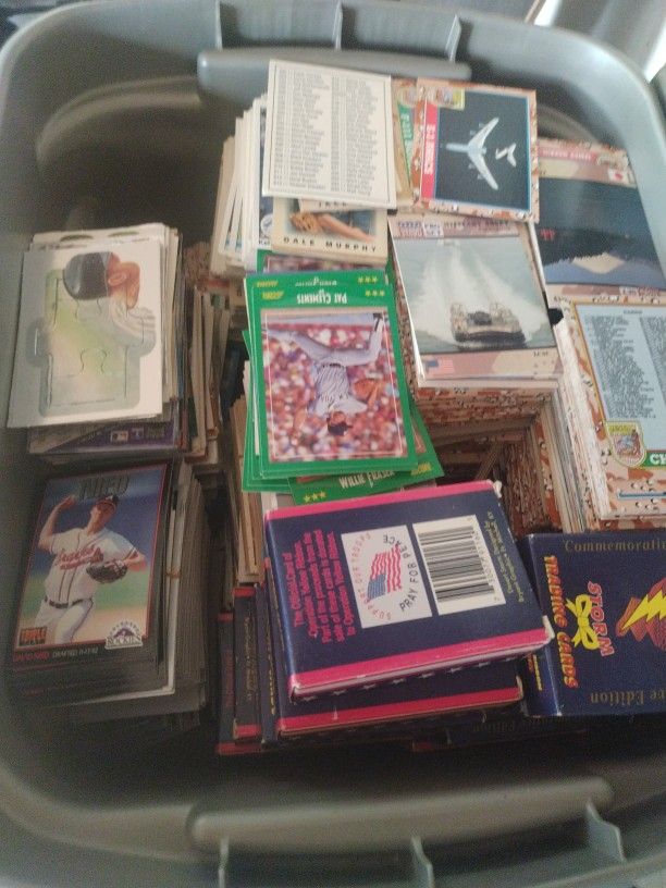 Baseball and Desert Storm Cards