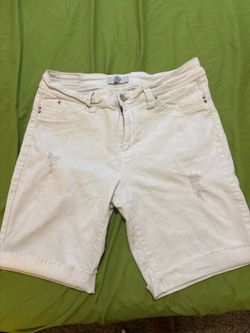 White shorts size large