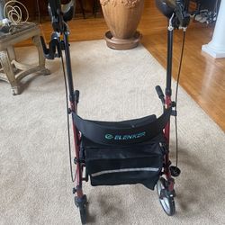 ELENKER Upright Rollator Walker