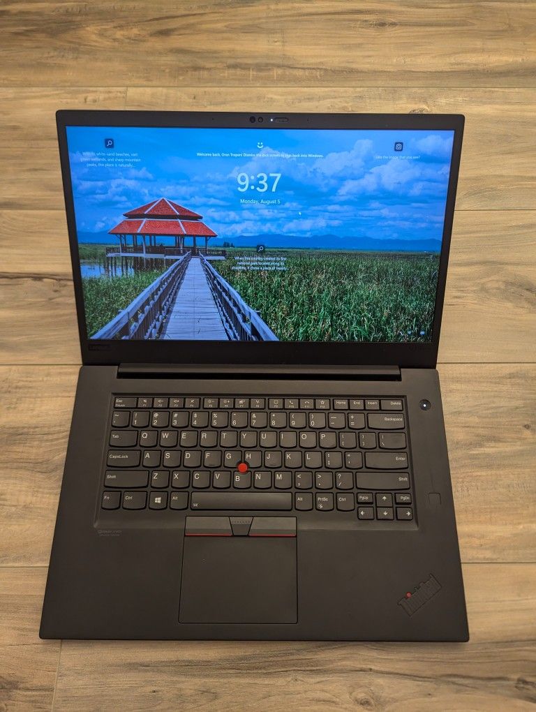 i9 Lenovo Thinkpad 24GB RAM, 1TB SSD, NVIDIA GeForce GTX 1650-Ti Max-Q
