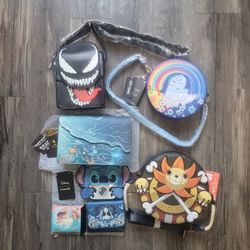 Loungefly Exclusive Bags & Wallets Bundle
