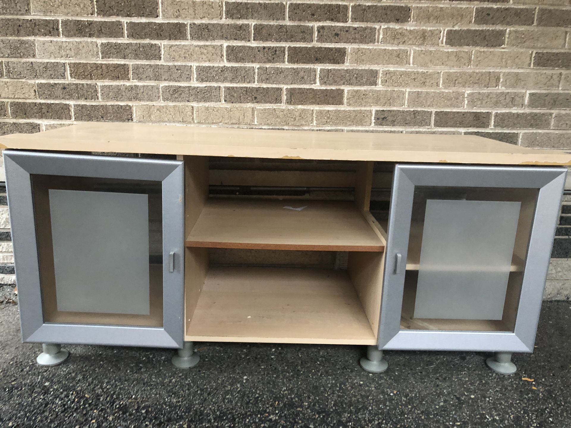 Free TV stand entertainment center