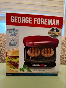 George Foreman Indoor Grill & Panini Press- NEW