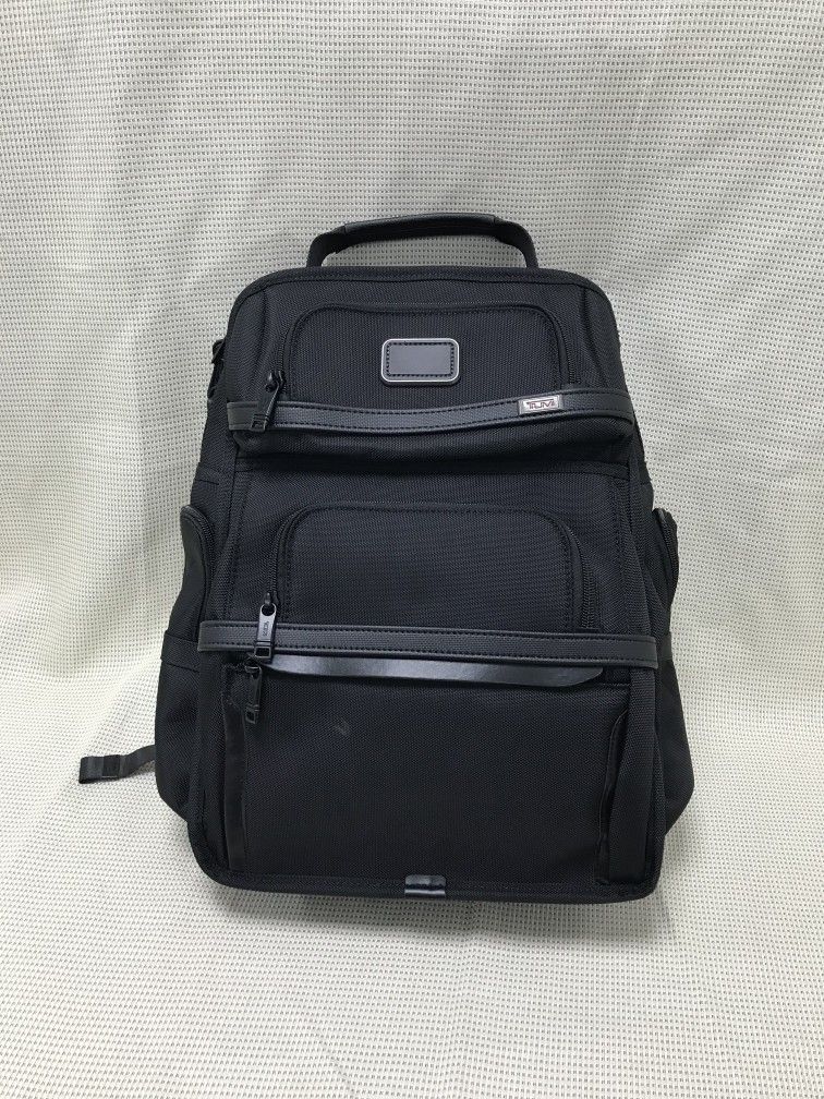 TUMI Alpha Brief Backpack in black