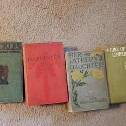 Collection of Antique Collectible Gene Stratton-Porter Novels