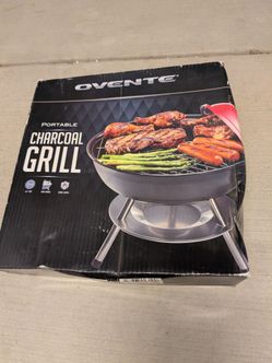 Ovente Portable Charcoal Grill