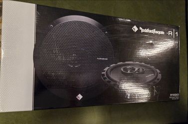 2x Rockford Fosgate Prime R165X3 180W 6.5" 3-Way Full-range Coaxial Speakers