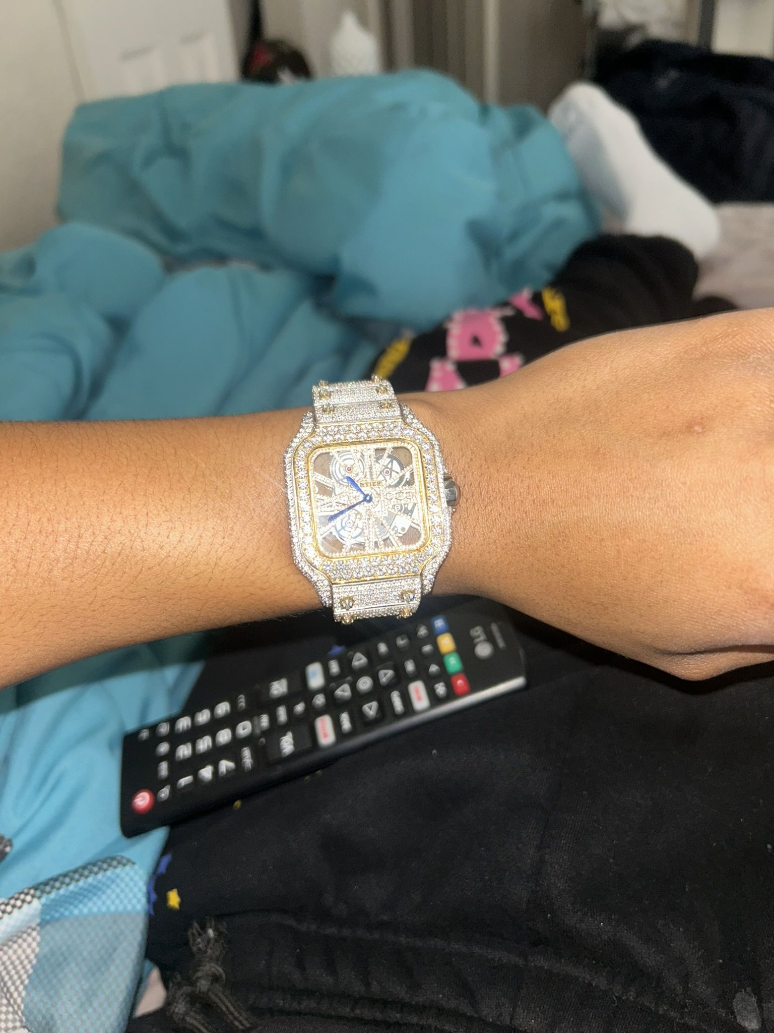 2 Tone Skeli Cartier