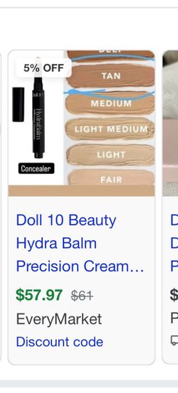 Doll 10 Hydrabalm precision concealer