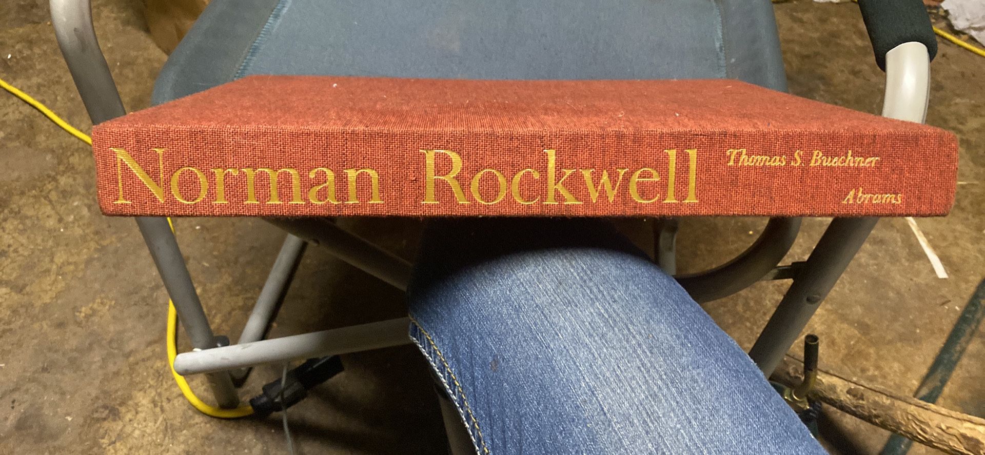 Art Book And Metal Tray