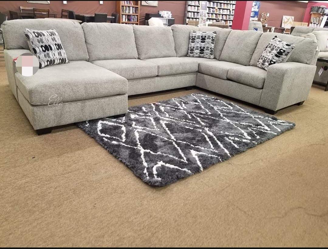 👉Ballinasloe Platinum Sectional $20 Down Payment and delivery available