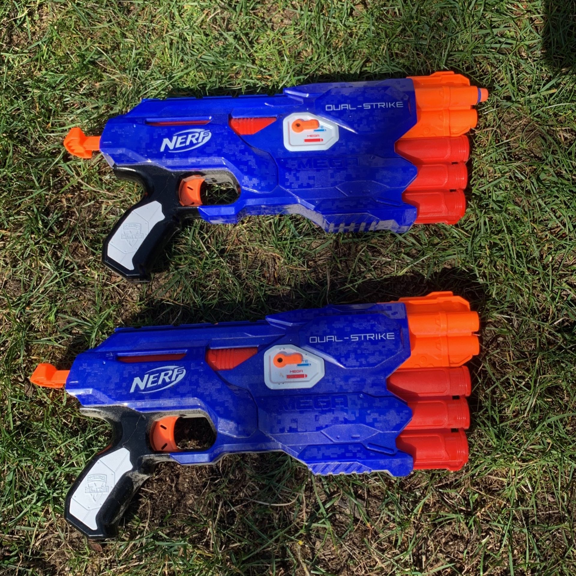 2 Dual Strike Nerf Guns