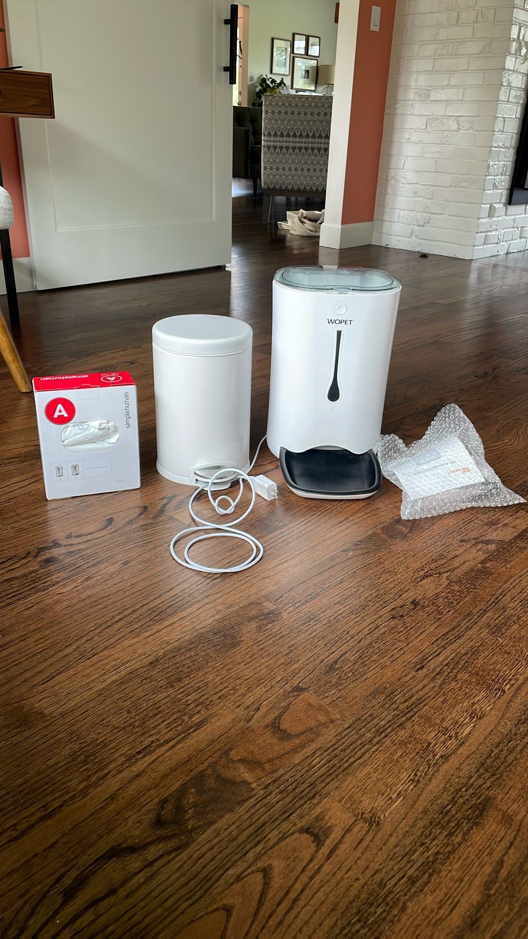 Automatic Pet Feeder Plus Trash Can
