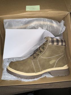 Khaki Anjoufemme boots