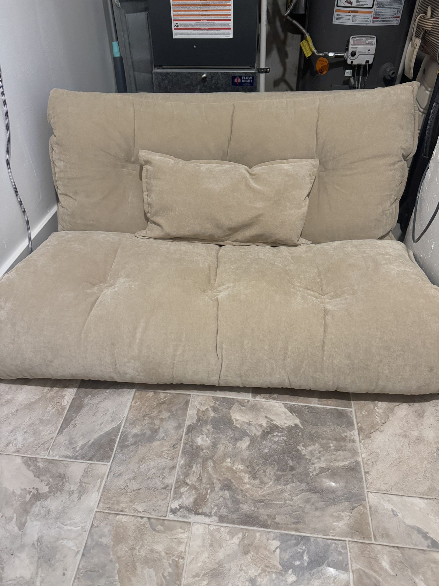 Lazy Sofa Bed, 3 in 1 Versatile Lazy Sofa Adjustable Folding Futon Sofa