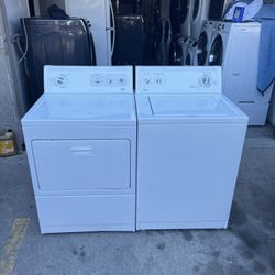 Super Capacity Kenmore Washer And Dryer Set , With Warranty And Free Delivery 