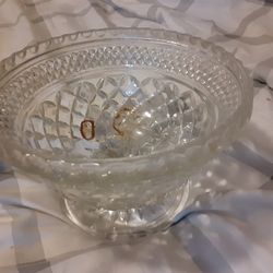 Antique Glass Dish 