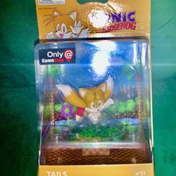 Totaku Collection #21 Sonic the Hedgehog Tails Figure Game Stop 1st Edition