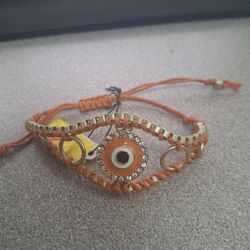 Evil Eye Adjustable Bracelet 