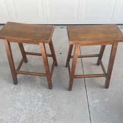 Wooden Stools 