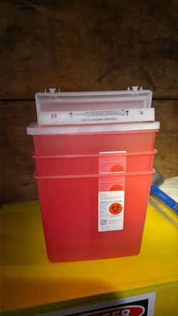 Biohazard Sharp Container