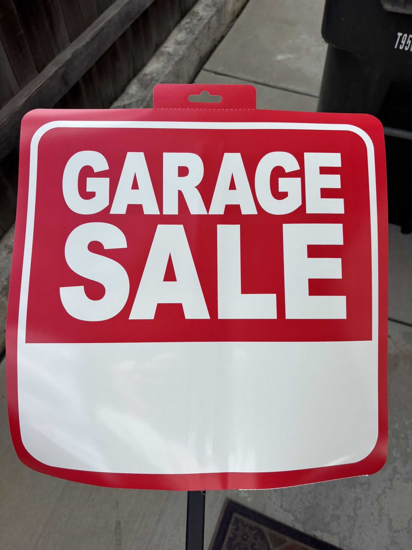 Garage sale