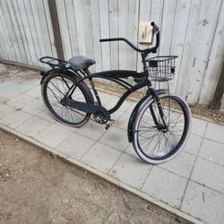 Huffy Nel Lusso Flat Black 