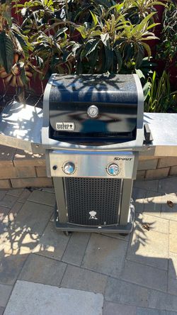 Free Weber grill (only 1 burner working)