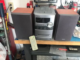 Sony book shelf stereo component system