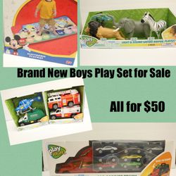 Boys 5pk Brand New BIG TOY SET for Sale 