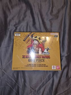 One Piece OP-17 Booster Box Sealed