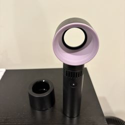 Bladeless Fan - 3 Speeds - USB type C - with dock