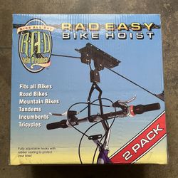 Rad Easy Bike Hoist 2 Pack Bicycle Storage 