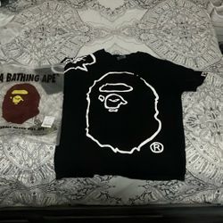 “APE SHALL NEVER KILL APE” BAPE SHIRT SIZE  XLARGE