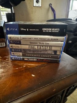 PS4 and 5  games