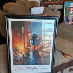 Frame,amor A todas Horas...glass 27 1/2 ×35 1/2