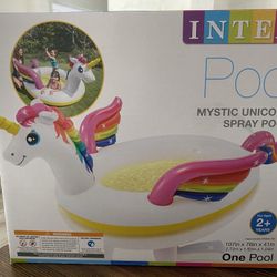 Large Unicorn Spray Pool BRAND NEW