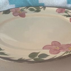 Franciscan desert rose platter 14 x 10